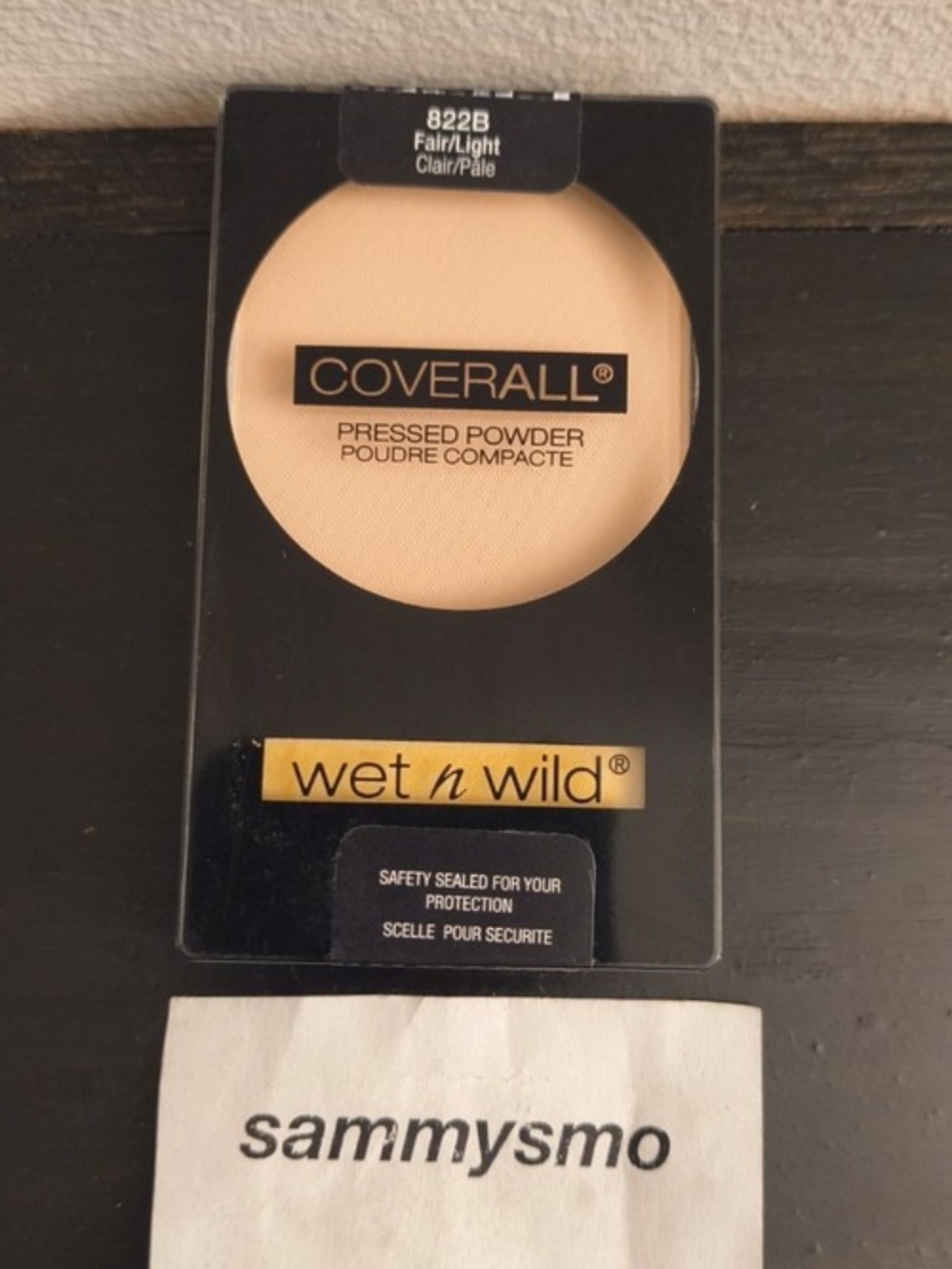 Wet N Wild Coverall Pressed Powder Fair/Light 822B SEALED DISCONTINUED